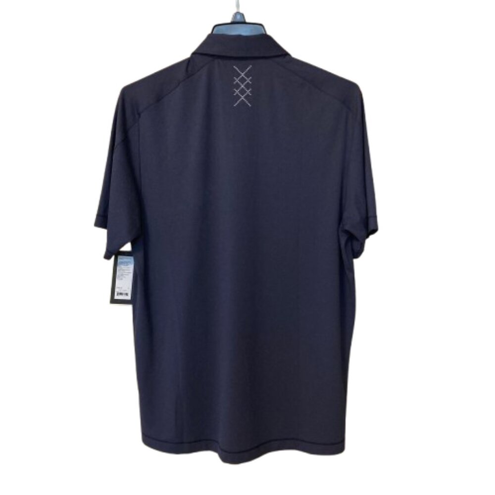 RHONE Mens Momentum Tech Golf Polo Performance Quarter Zip Small S Navy NWT - Picture 2 of 11